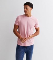 New Look Mid Pink Crew Neck T-Shirt